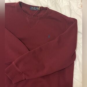 Polo Ralph Lauren men’s burgundy sweatshirt